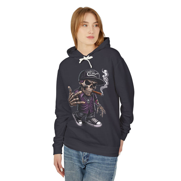 Rebellious Skull Hoodie for Adults