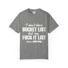 Bucket List T-Shirt