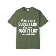 Bucket List T-Shirt
