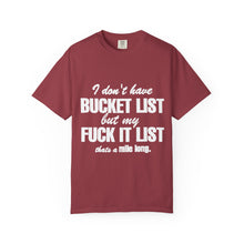Bucket List T-Shirt