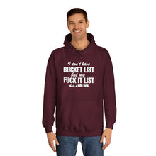Fun Inspirational Hoodie with Bucket