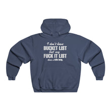 Men's Bucket List Hoodie