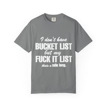 Bucket List T-Shirt