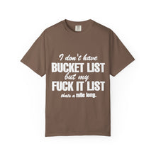 Bucket List T-Shirt