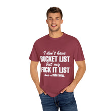 Bucket List T-Shirt