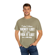 Bucket List T-Shirt