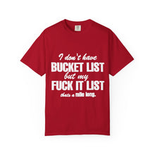 Bucket List T-Shirt