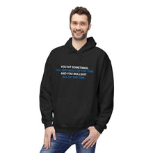 Humorous Fleece Hoodie