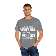 Bucket List T-Shirt