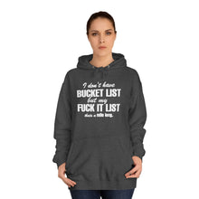 Fun Inspirational Hoodie with Bucket