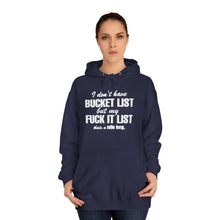 Fun Inspirational Hoodie with Bucket