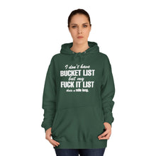 Fun Inspirational Hoodie with Bucket