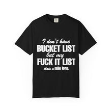 Bucket List T-Shirt