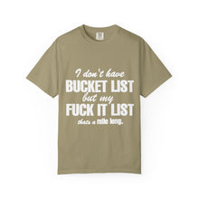 Bucket List T-Shirt