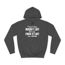 Fun Inspirational Hoodie with Bucket