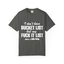 Bucket List T-Shirt