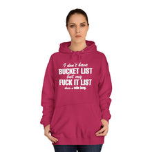 Fun Inspirational Hoodie with Bucket