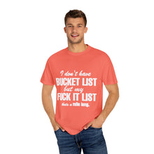 Bucket List T-Shirt