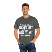 Bucket List T-Shirt