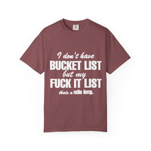 Bucket List T-Shirt